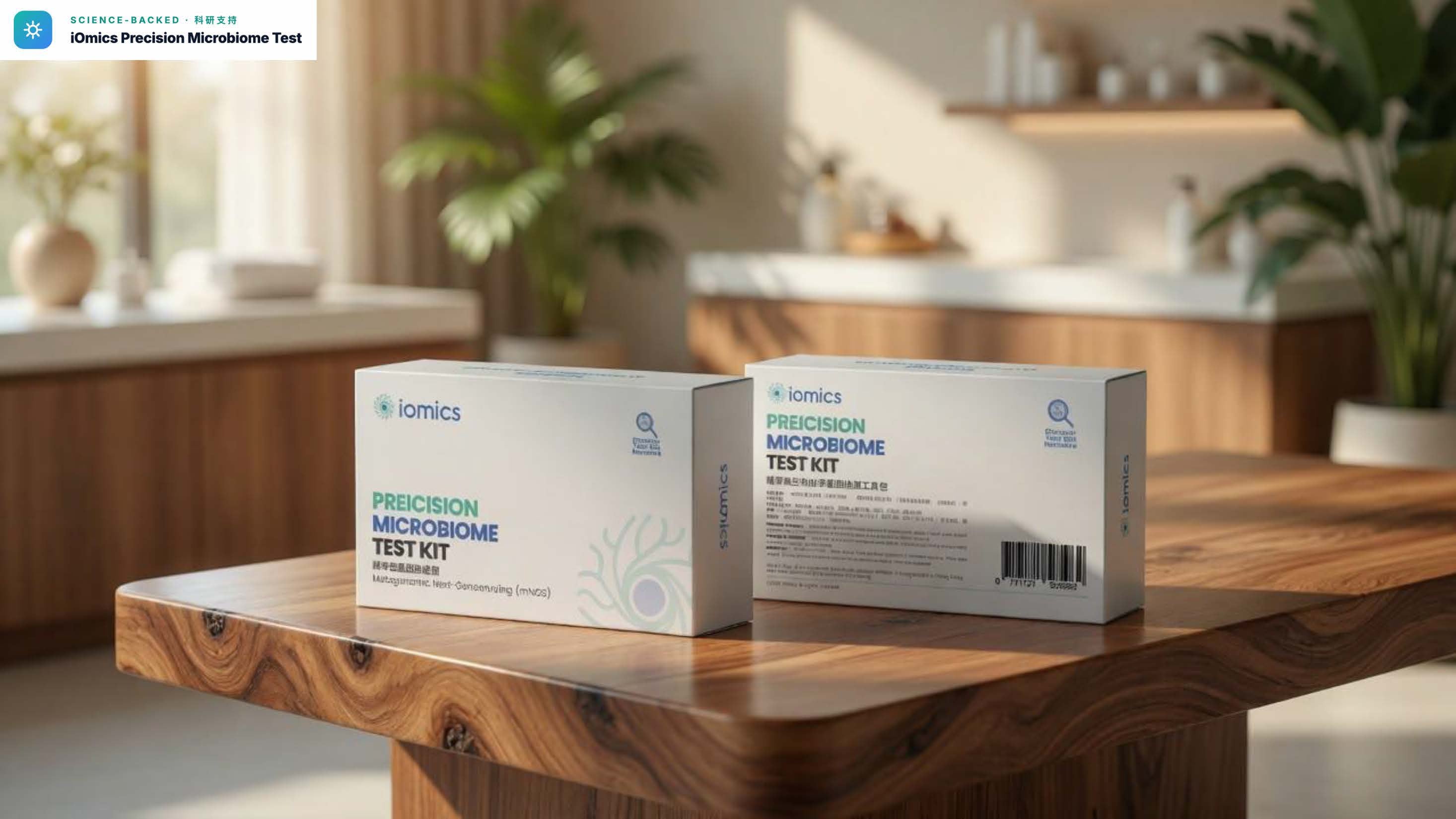 iOmics 精準微生物體檢測套裝盒